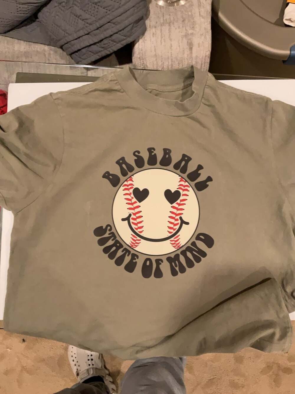Baseball State of Mind Graphic Tee